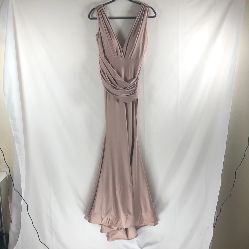 Amelia Couture 370 Dusty Rose Prom‎ Dress
